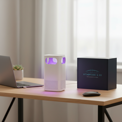 VitaBridge AirPure Pro — Compact UV + Anion Air Purifier
