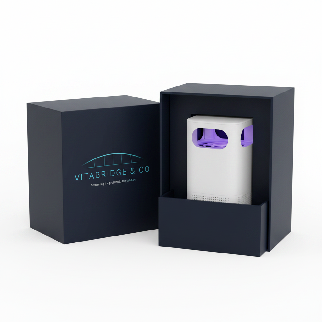 VitaBridge AirPure Pro — Compact UV + Anion Air Purifier