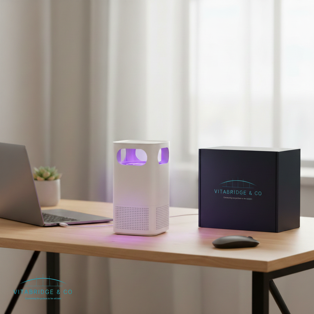 VitaBridge AirPure Pro — Compact UV + Anion Air Purifier