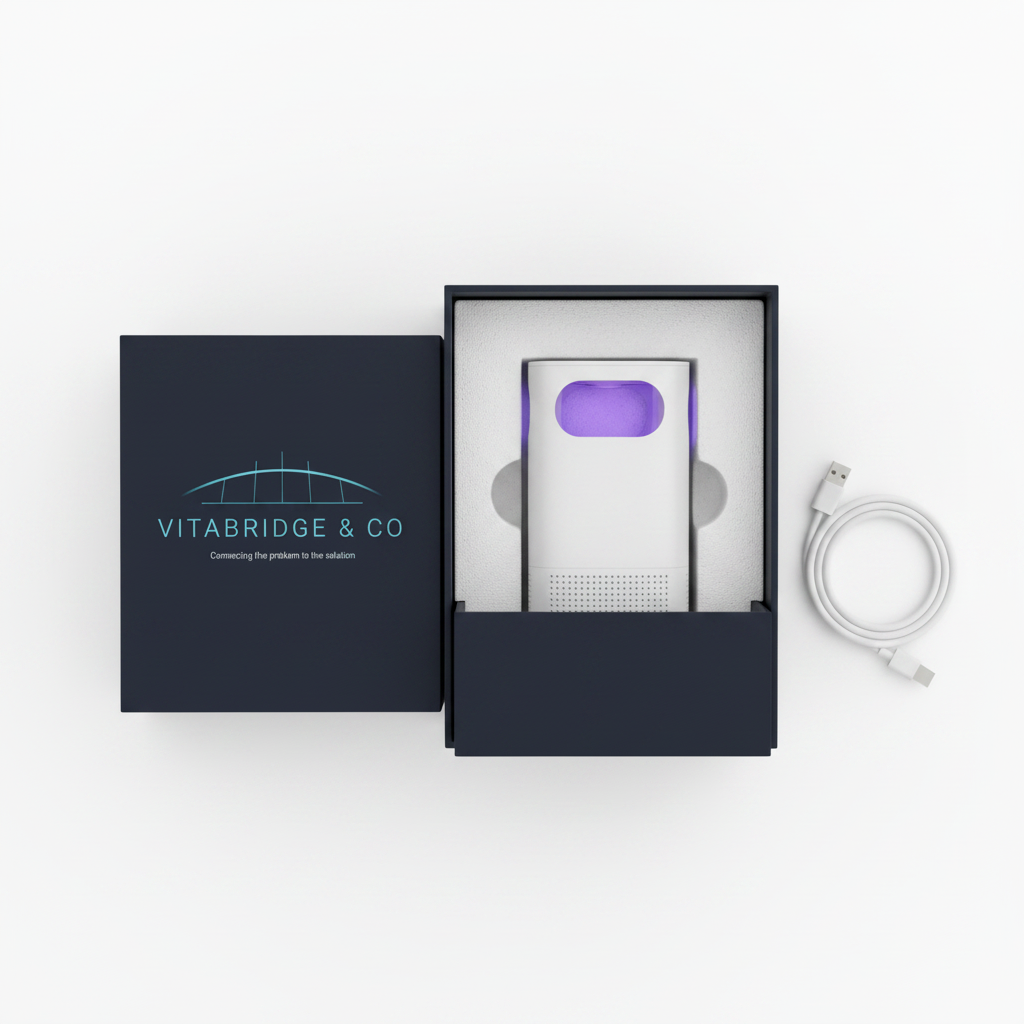 VitaBridge AirPure Pro — Compact UV + Anion Air Purifier