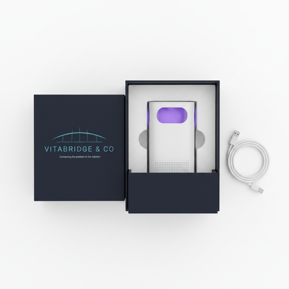 VitaBridge AirPure Pro — Compact UV + Anion Air Purifier